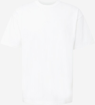 Nike Sportswear T-Shirt en gris / blanc, Vue avec produit