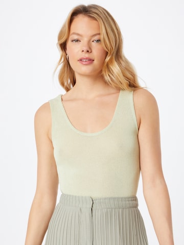 GARCIA Knitted Top in Green: front