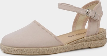 Pisamonas - Sandalias en beige: frente
