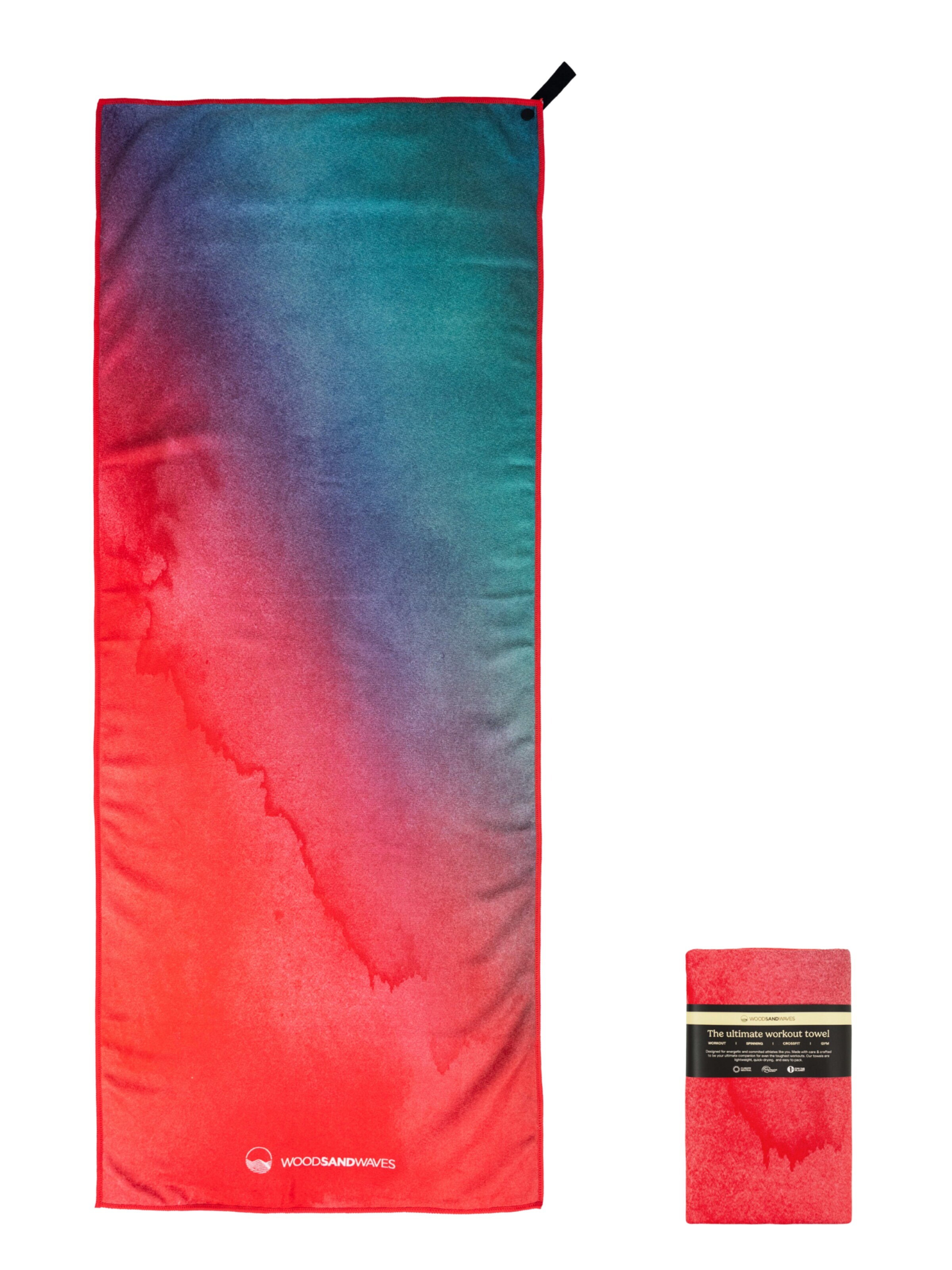 Serviettes 'Active Flow' woodsandwaves en mélange de couleurs