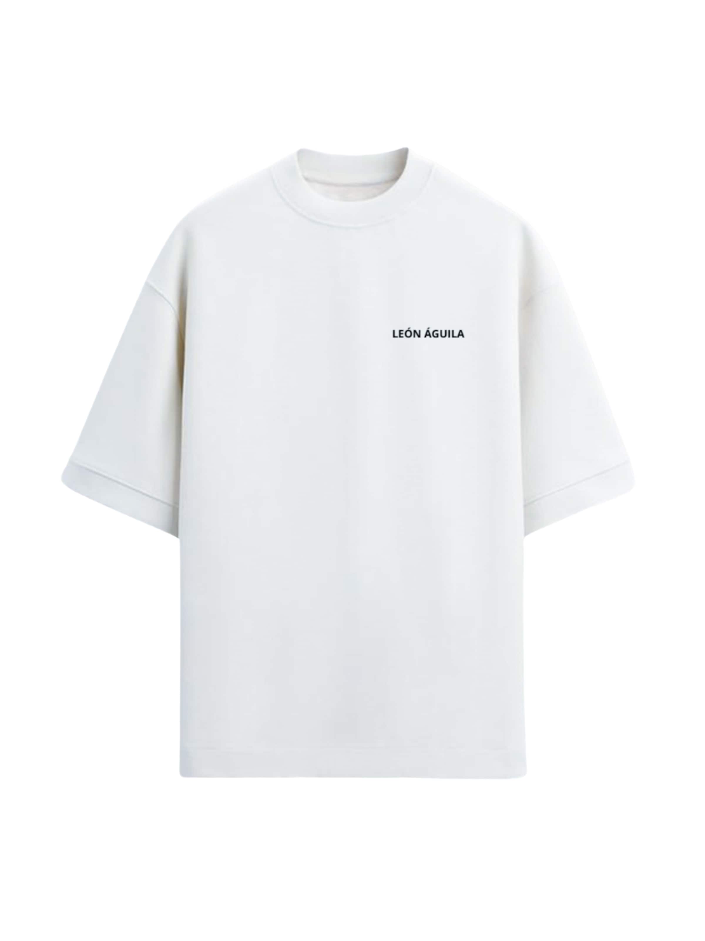 leon aguila Shirt 'Essential' in White: front
