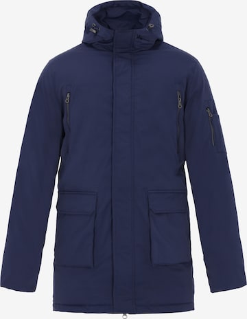 DreiMaster Vintage - Sobretudo meia-estação em azul: frente