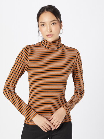 LEVI'S ® Футболка 'Oriel Turtleneck' в Коричневый: спереди