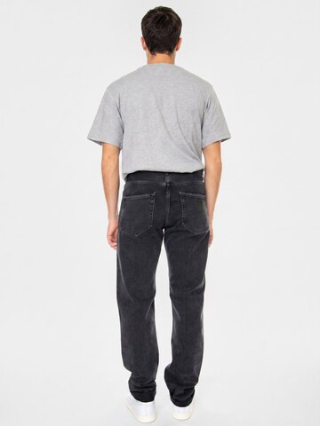 Baggy Jeans 'KLONDIKE PANT BLACK STONE WASHED' di Carhartt WIP in nero