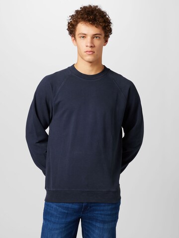 Marc O'Polo Sweatshirt in Blue: front