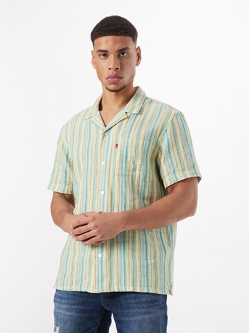 Comfort fit Camicia 'Sunset Camp' di LEVI'S ® in verde: frontale