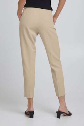 ICHI Slimfit Broek in Beige