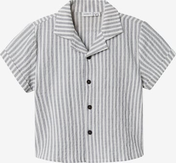 NAME IT - Ajuste regular Camisa en azul: frente