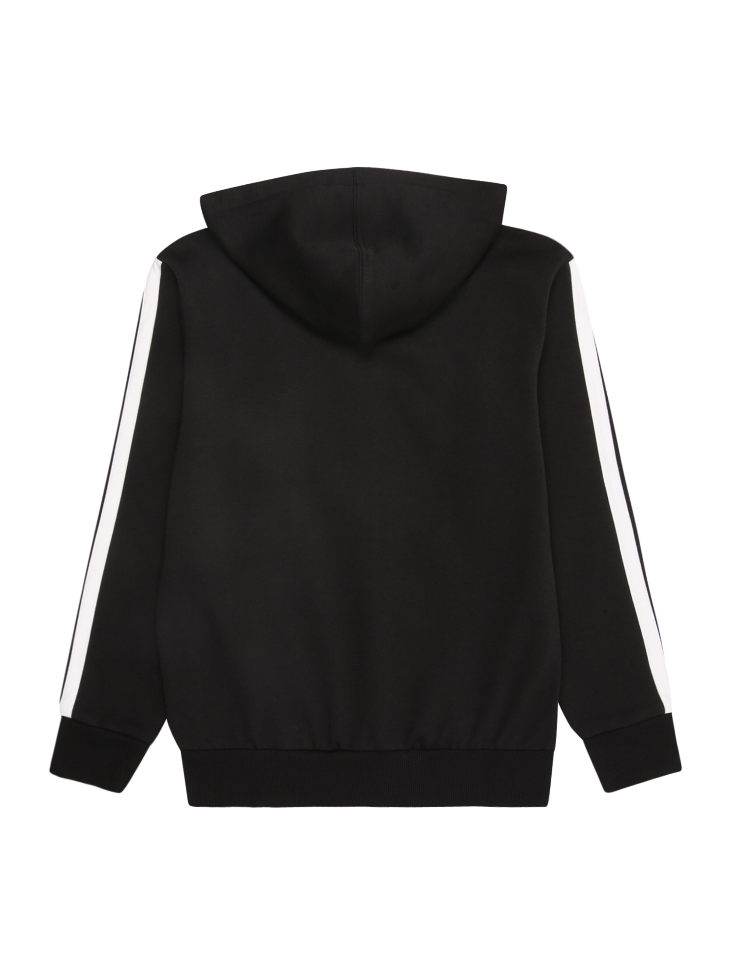 ADIDAS SPORTSWEAR Спортна жилетка с качулка 'Essentials' в черно