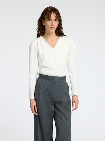 SELECTED FEMME Shirt in Wit: voorkant