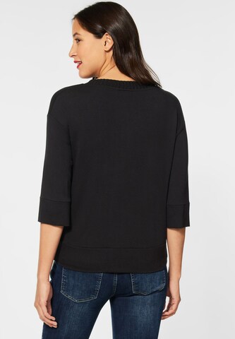 STREET ONE Shirt in Schwarz