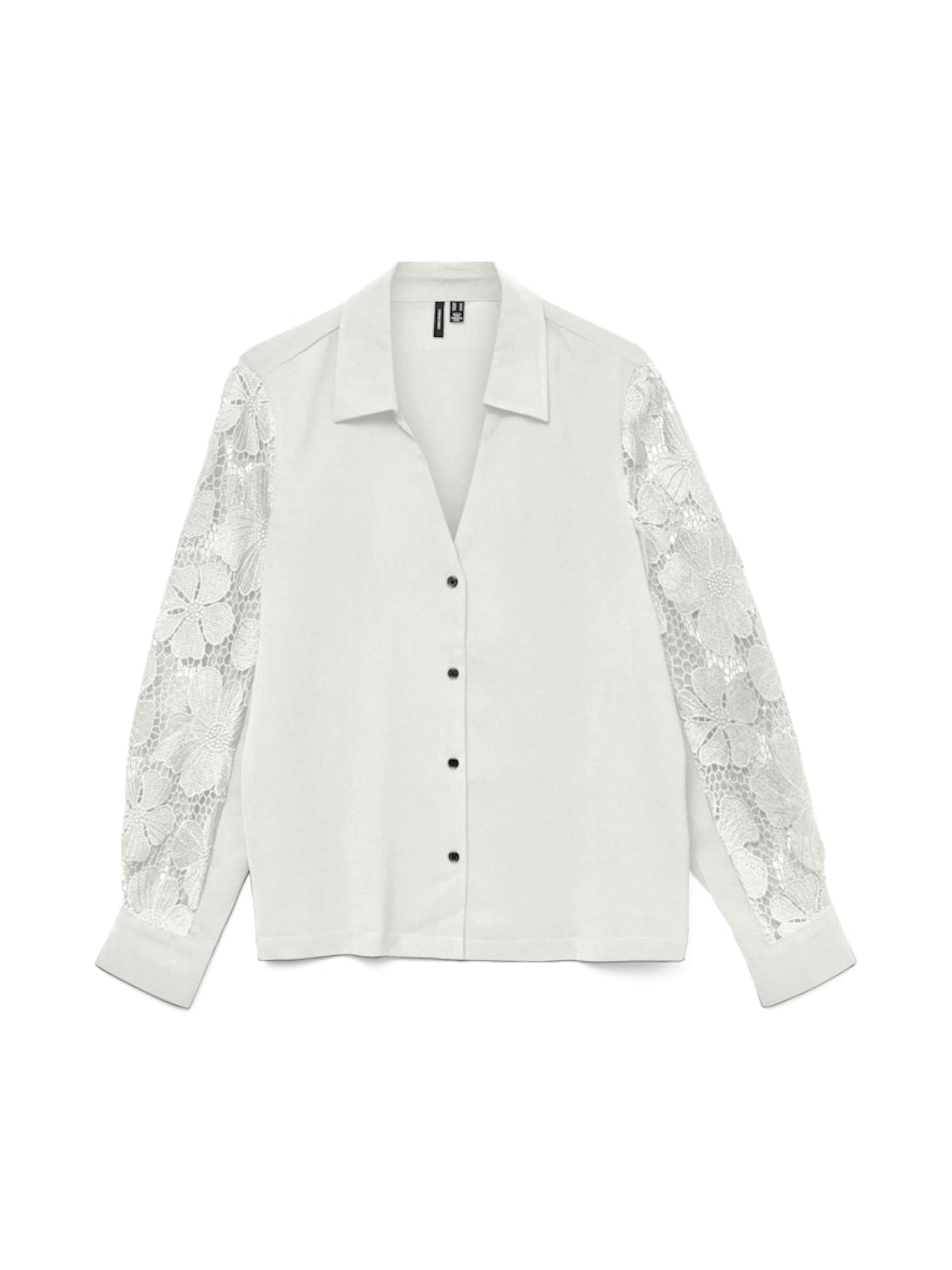 balts VERO MODA Blūze 'VMNANA': no priekšpuses