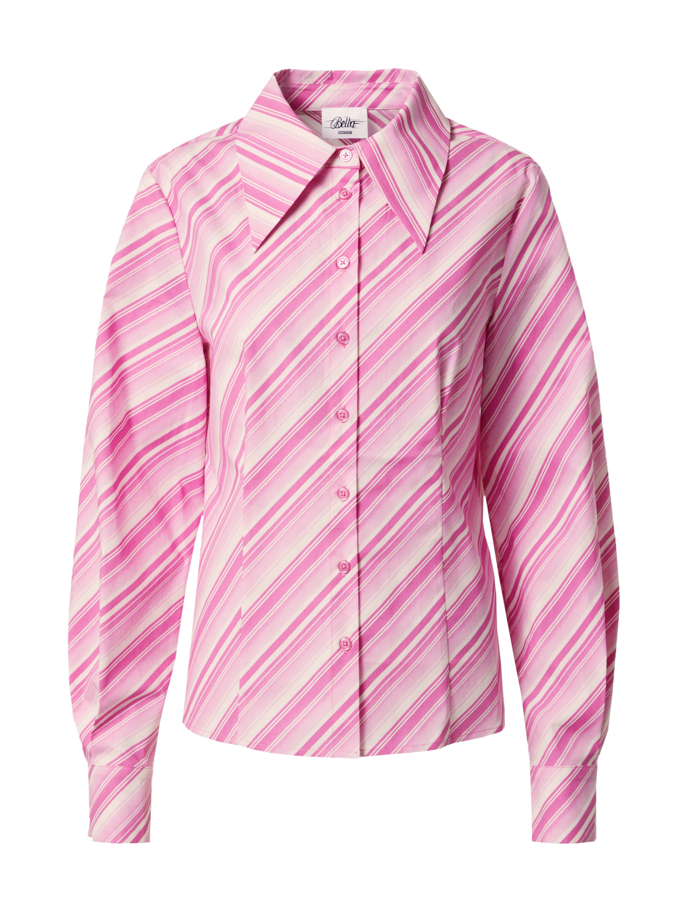 Bella x ABOUT YOU Blūze 'Fenja', krāsa - rozā / rožkrāsas / balts, Preces skats