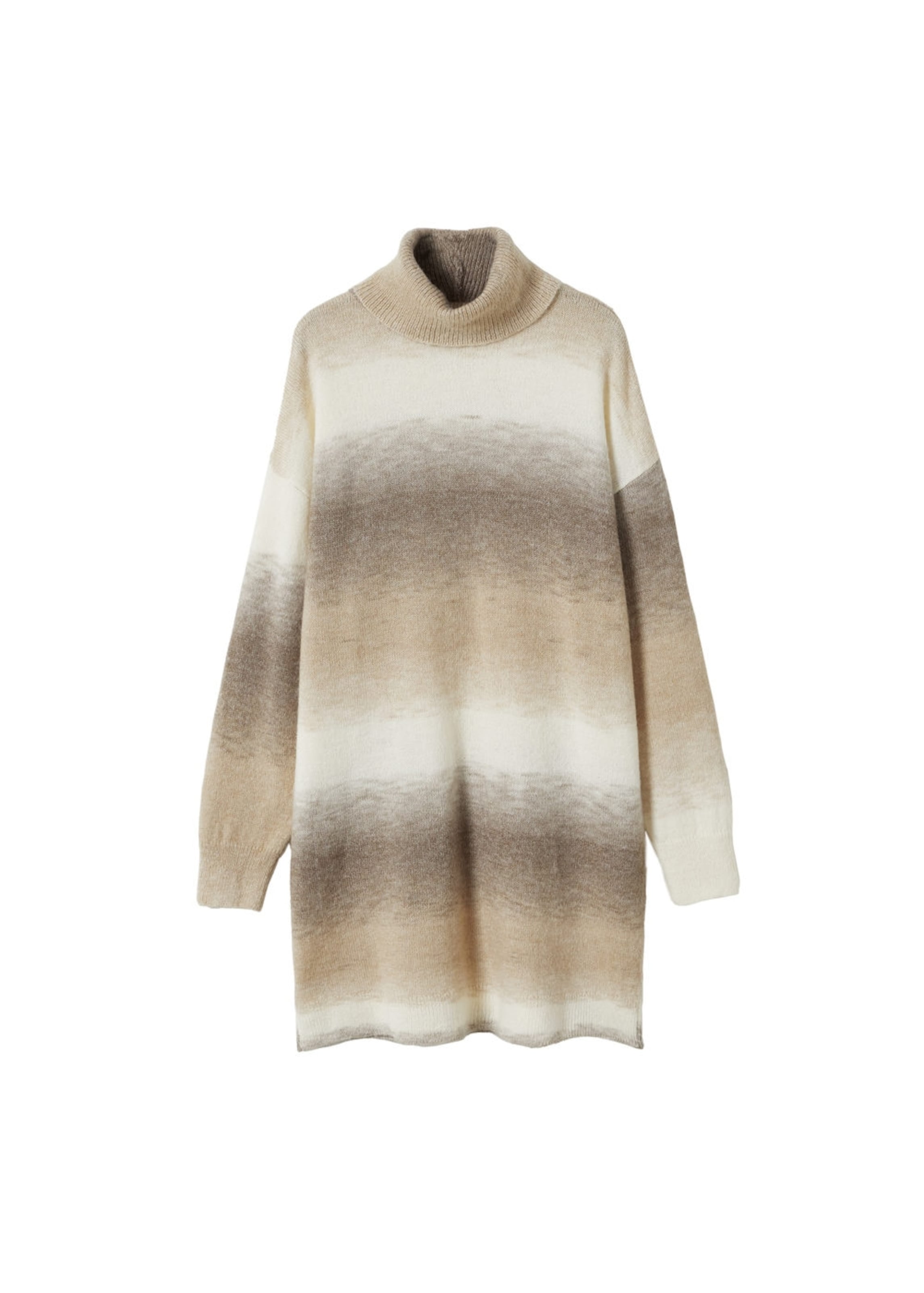 MANGO Sukienka w kolorze brązowy: przód