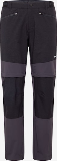 ICEPEAK Outdoorbroek 'BRAHAM' in de kleur Donkergrijs / Zwart, Productweergave