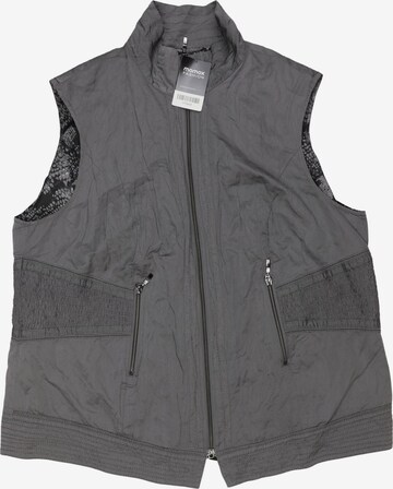 SAMOON Weste 4XL in Grau: Vorderseite