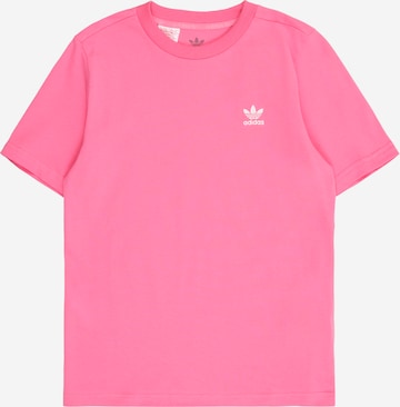 ADIDAS ORIGINALS Shirt 'Trefoil Essentials' in Pink: front