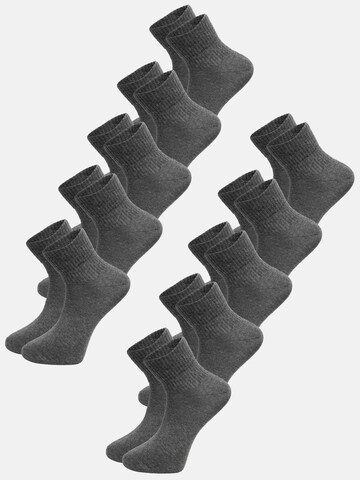 Tazzio Socks 'A907' in Grey: front