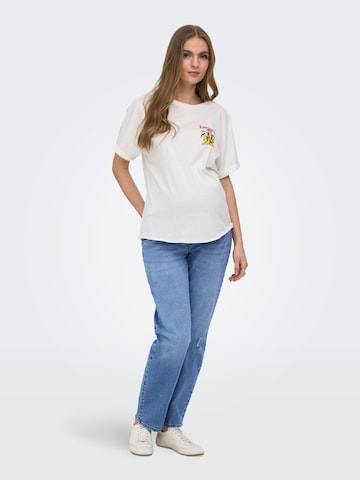 Coupe slim Jean 'OLMEMILY' Only Maternity en bleu
