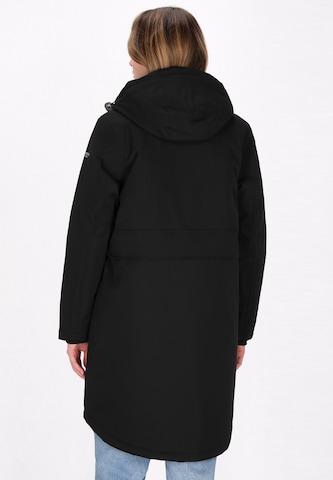 Parka mi-saison DreiMaster Maritim en noir