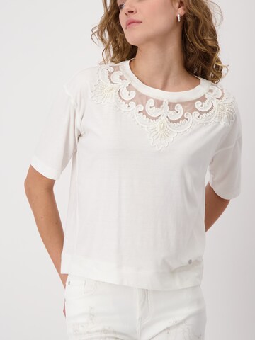 T-shirt monari en blanc