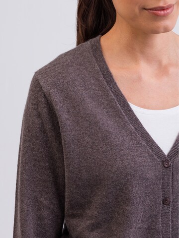 CASH-MERE.CH Cardigan i brun