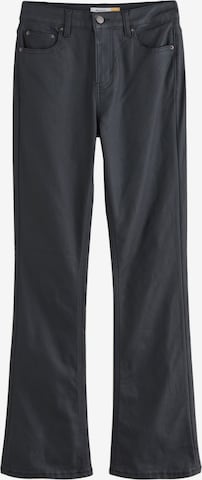 melns Next Paplatināti gali Džinsi: no priekšpuses