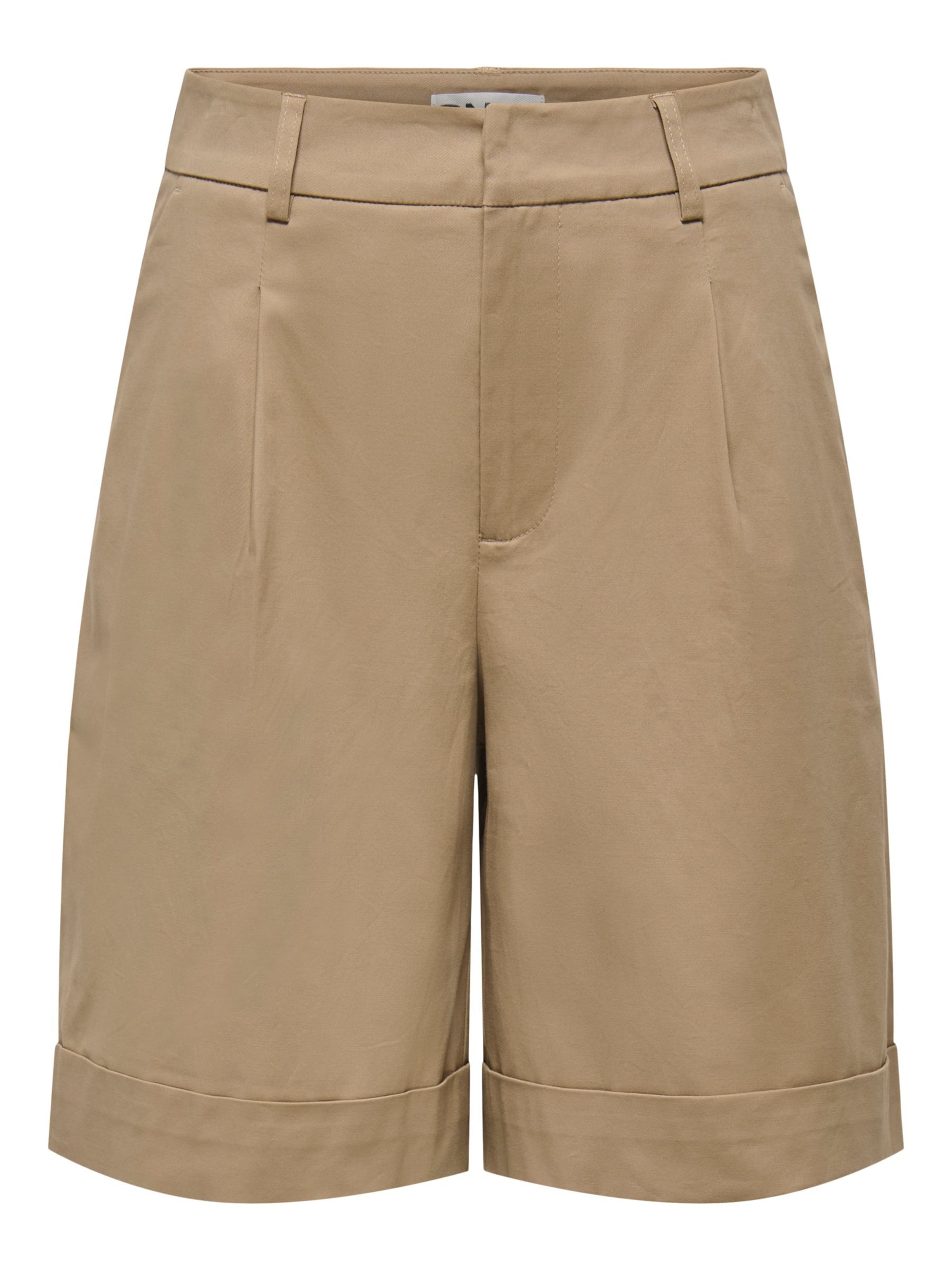 ONLY Παντελόνι πλισέ 'ONLRosalie' σε καφέ: μπροστά