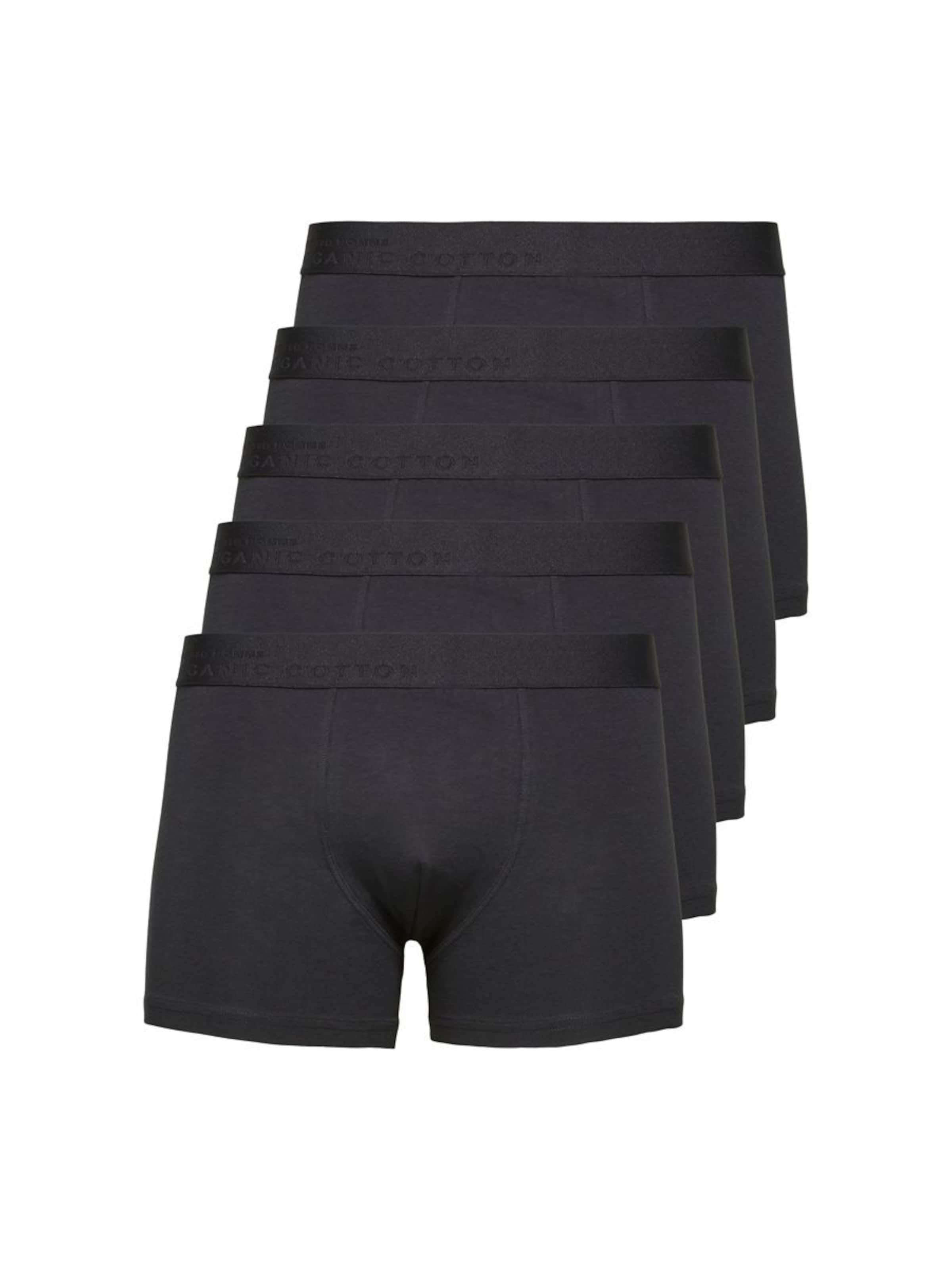 SELECTED Boxer shorts in Black: front