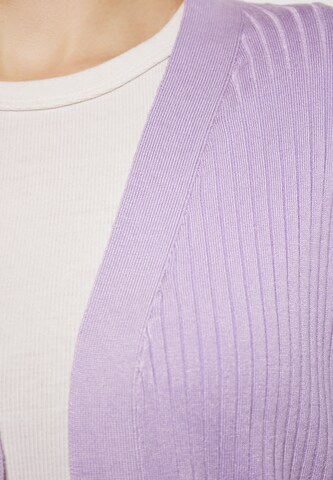 NAEMI Knit cardigan in Purple