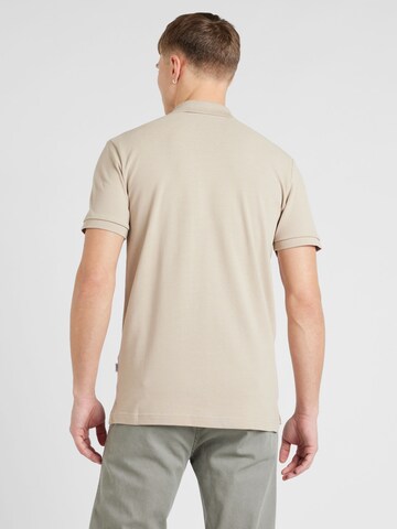 SELECTED HOMME Poloshirt 'DANTE' in Beige