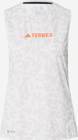 ADIDAS TERREX Sports Top 'Agravic' in Grey: front