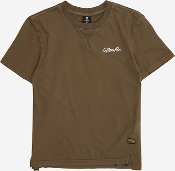 žalia G-STAR Marškinėliai 'NIFOUS': priekis