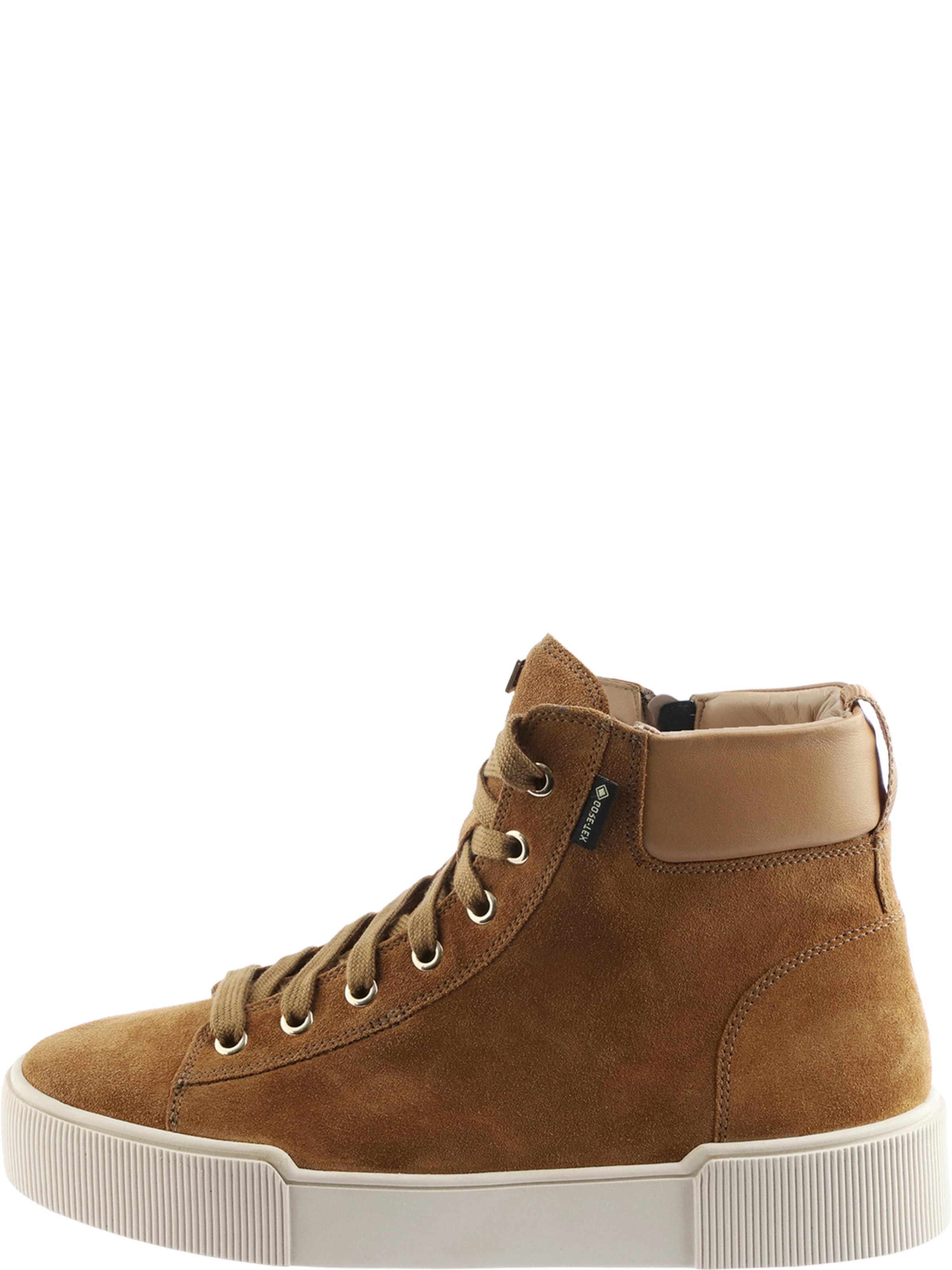 Baskets hautes ' BUDDY ' Högl en marron : devant