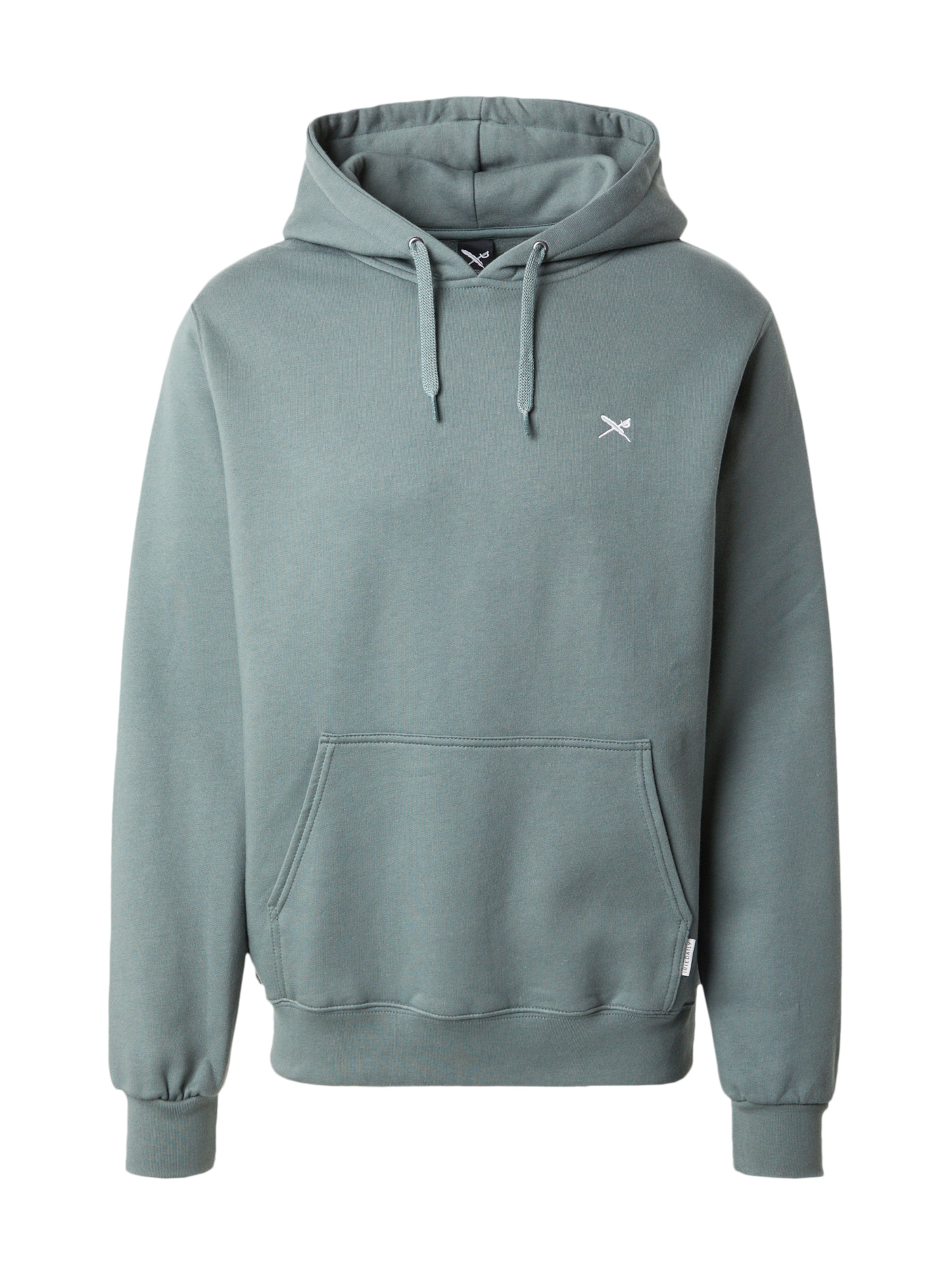 Iriedaily Sweatshirt in Green: front