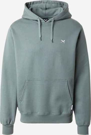 Iriedaily Sweater majica u smaragdno zelena / bijela, Pregled proizvoda