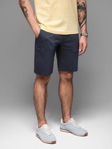Ombre Slimfit Broek in Blauw