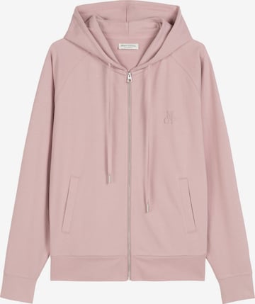 Marc O'Polo - Sudadera con cremallera ' Heavy Jersey ' en rosa: frente