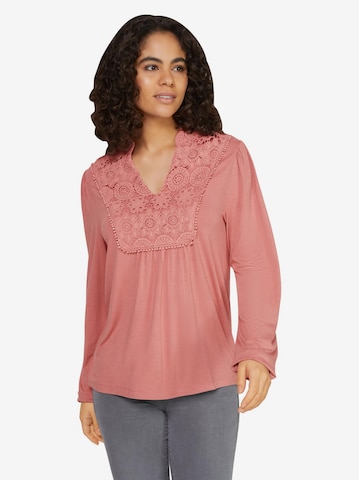 Linea Tesini by heine Shirt in Pink: predná strana