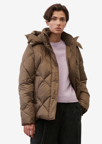 Marc O'Polo Winter Jacket in Brown: front