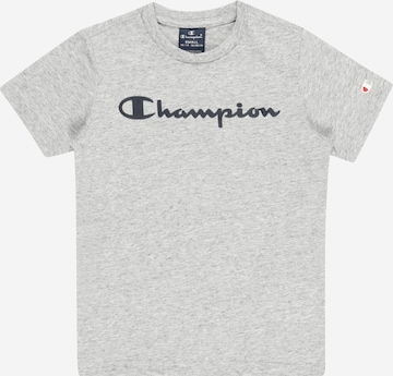 pelēks Champion Authentic Athletic Apparel T-Krekls: no priekšpuses
