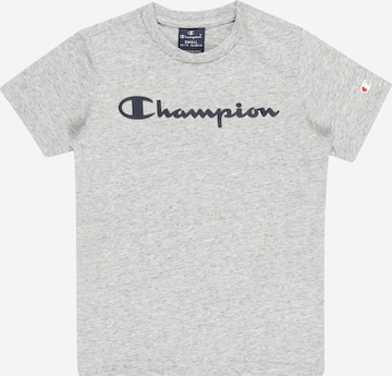 Champion Authentic Athletic Apparel Tričko – šedá: přední strana