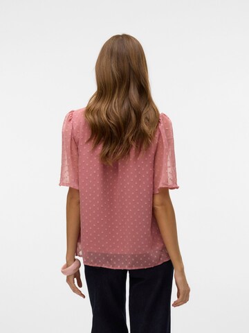 VERO MODA Bluse 'VMLeah' i pink