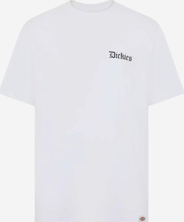 DICKIESMajica 'Diner' - bijela boja: prednji dio