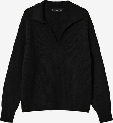 Pull-over 'Carlos' MANGO en noir : devant