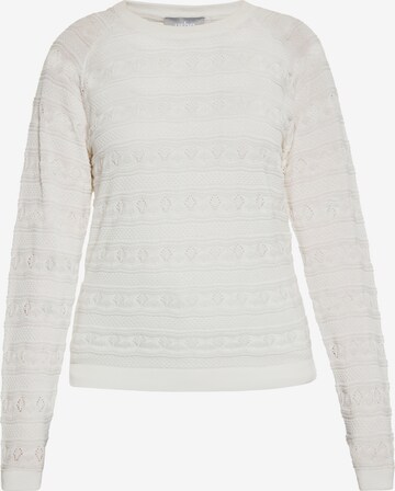 Usha Sweater in White: front