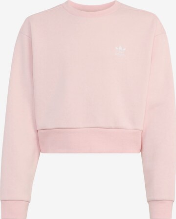 Sweat-shirt ADIDAS ORIGINALS en rose : devant