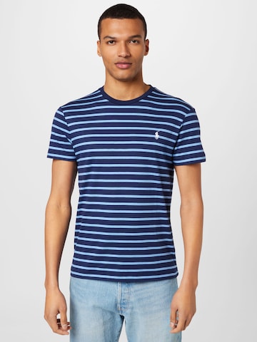 T-Shirt Polo Ralph Lauren en bleu : devant