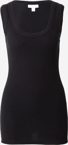 TOPSHOP Top - fekete: elől