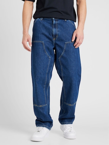 Carhartt WIP Loose fit Jeans in Blue: front